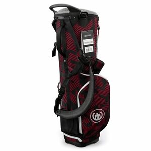 Big Canyon Country Club Logo Ping Moonlander 244 Stand Bag in the black and red
